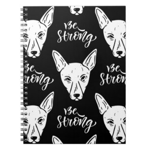 Pattern Pets Strong Dogs Lover Notitieboek