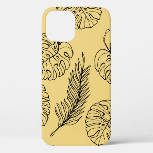 Pattern Plants Leaf from tropical forests and Mons Case-Mate iPhone Case