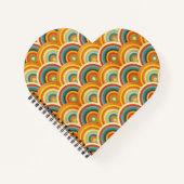 Pattern Rainbow Notitieboek (Voorkant)