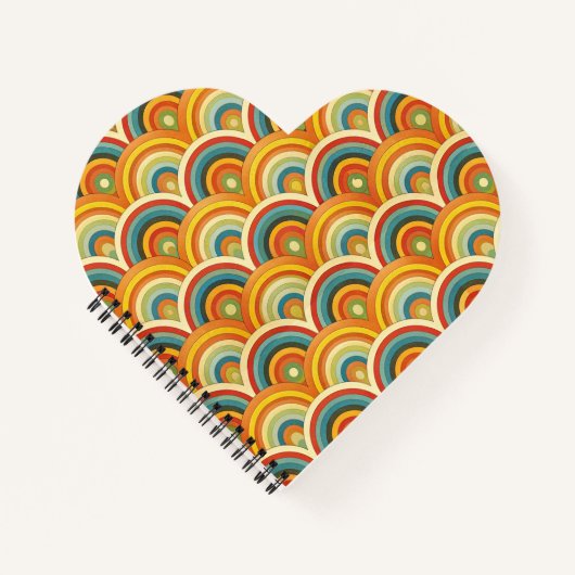 Pattern Rainbow Notitieboek (Voorkant)