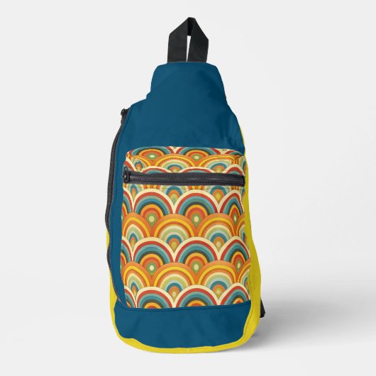 Pattern Rainbow  Sling Bag (Voorkant)