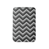 Pattern Retro Zig Zag Chevron Badmat (Voorkant Verticaal)