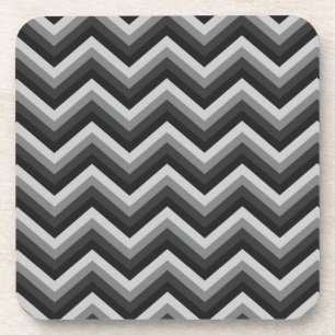 Pattern Retro Zig Zag Chevron Bier Onderzetter