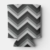 Pattern Retro Zig Zag Chevron Blikjeskoeler (Achterkant)