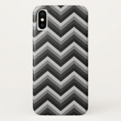 Pattern Retro Zig Zag Chevron Case-Mate iPhone Case (Achterkant)
