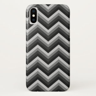 Pattern Retro Zig Zag Chevron iPhone X Hoesje