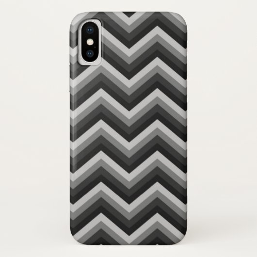 Pattern Retro Zig Zag Chevron Case-Mate iPhone Case (Achterkant)