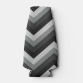 Pattern Retro Zig Zag Chevron Flesjeskoeler (Voorkant)