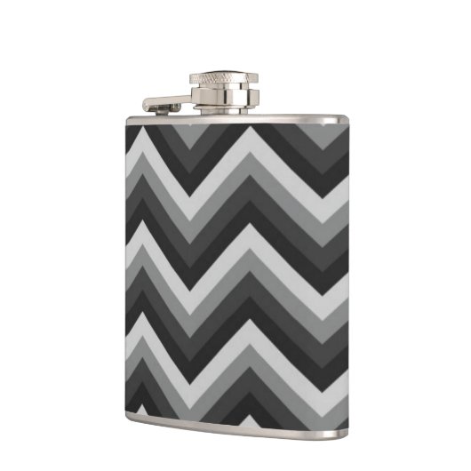 Pattern Retro Zig Zag Chevron Heupfles (Links)