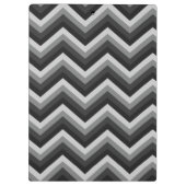 Pattern Retro Zig Zag Chevron Klembord (Achterkant)