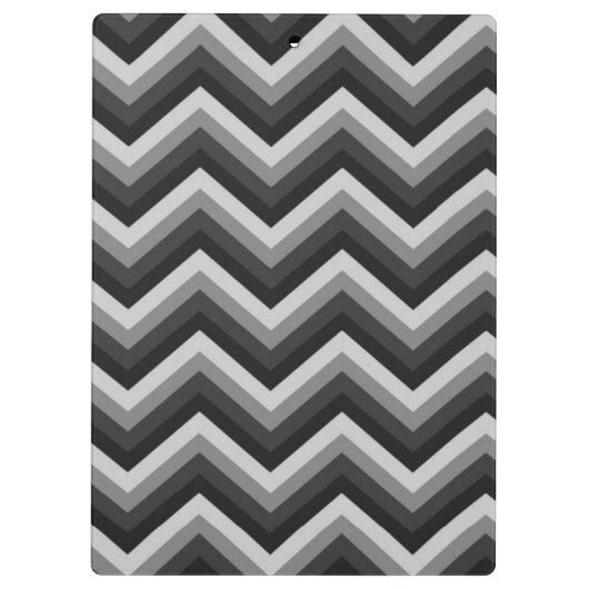 Pattern Retro Zig Zag Chevron Klembord (Achterkant)