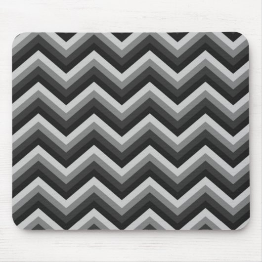 Pattern Retro Zig Zag Chevron Muismat (Voorkant)