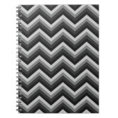 Pattern Retro Zig Zag Chevron Notitieboek (Voorkant)