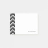 Pattern Retro Zig Zag Chevron Post-it® Notes (Voorkant)