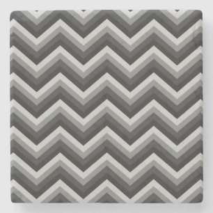 Pattern Retro Zig Zag Chevron Stenen Onderzetter