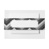 Pattern Retro Zig Zag Chevron Uitnodigingen Wikkel (Voorkant Voorbeeld)