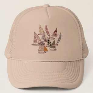 Pattern Sailships Trucker Pet