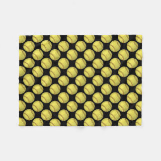 Pattern Softball Fleece Deken