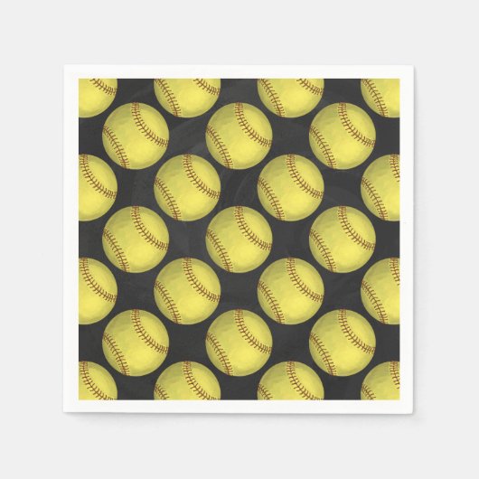 Pattern Softball Servet (Voorkant)