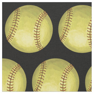 Pattern Softball Stof