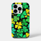 Pattern St. Patrick's Day Clovers  iPhone Hoesje (Achterkant)