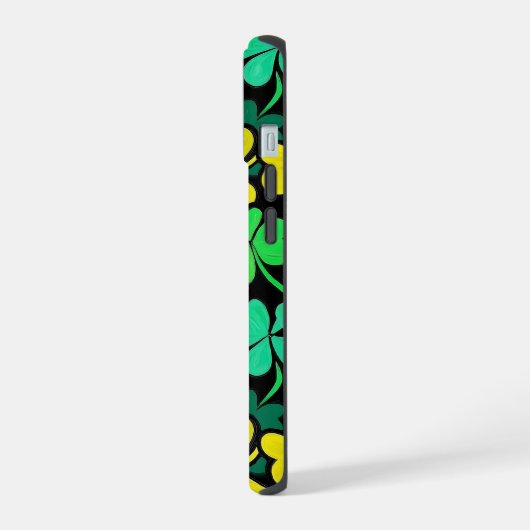 Pattern St. Patrick's Day Clowers iPhone 15 Case (Linkerkant)