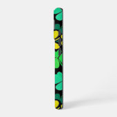 Pattern St. Patrick's Day Clowers iPhone 16 Hoesje (Linkerkant)