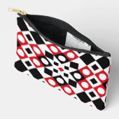 Pattern Stylish Modern Geometric Vintage Etui (Open)