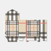 Pattern Stylish Scottish Geometric Mode Bedankdoosjes (Uitgevouwen)