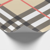 Pattern Stylish Scottish Geometric Mode Cadeaupapier (Hoek)