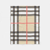 Pattern Stylish Scottish Geometric Mode Fleece Deken (Voorkant)