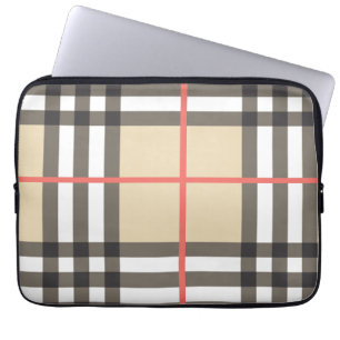 Pattern Stylish Scottish Geometric Mode Laptop Sleeve