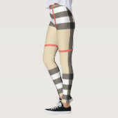 Pattern Stylish Scottish Geometric Mode Leggings (Links)