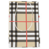 Pattern Stylish Scottish Geometric Mode Medium Cadeauzakje (Voorkant)
