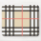 Pattern Stylish Scottish Geometric Mode Muismat (Voorkant)