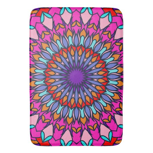 Pattern Summer Mode Colorful Trendy Badmat (Voorkant Verticaal)