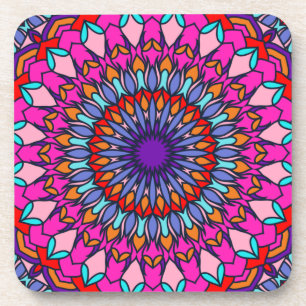 Pattern Summer Mode Colorful Trendy Bier Onderzetter
