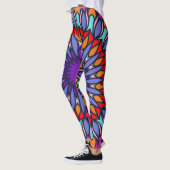 Pattern Summer Mode Colorful  Trendy Leggings (Links)