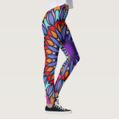 Pattern Summer Mode Colorful  Trendy Leggings (Rechts)