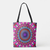 Pattern Summer Mode Colorful Trendy Tote Bag (Achterkant)