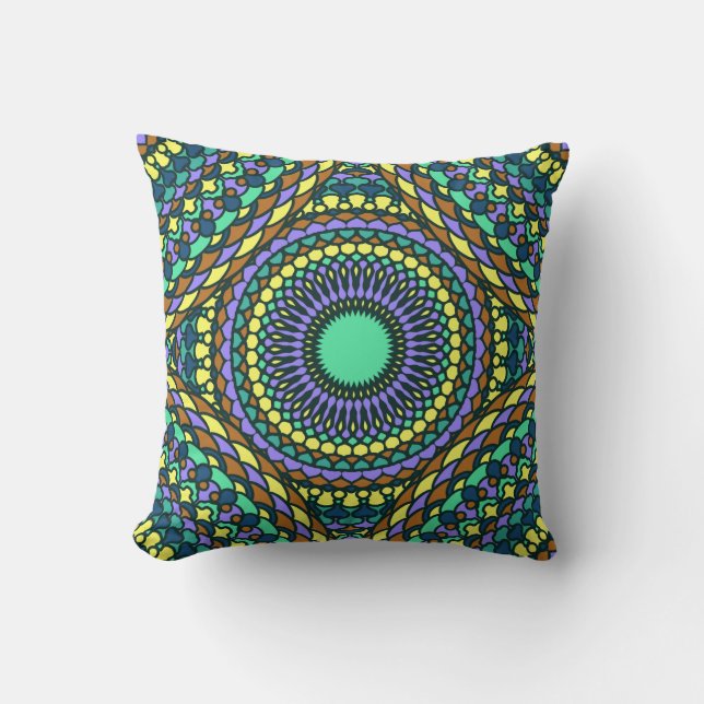 Pattern Summer Stylish Colorful  Trendy Kussen (Voorkant)
