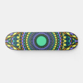 Pattern Summer Stylish Colorful  Trendy Persoonlijk Skateboard (Horizontaal)