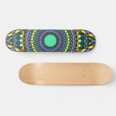 Pattern Summer Stylish Colorful  Trendy Persoonlijk Skateboard (Horizontaal)