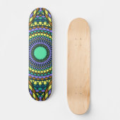 Pattern Summer Stylish Colorful  Trendy Persoonlijk Skateboard (Voorkant)