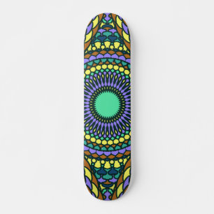 Pattern Summer Stylish Colorful Trendy Persoonlijk Skateboard