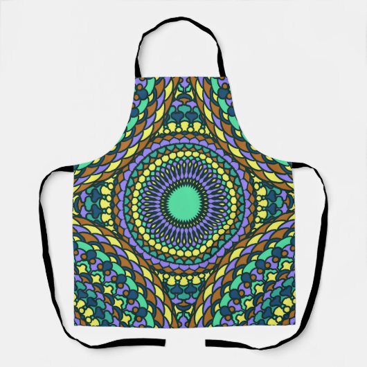 Pattern Summer Stylish Colorful Trendy Schort (Voorkant)