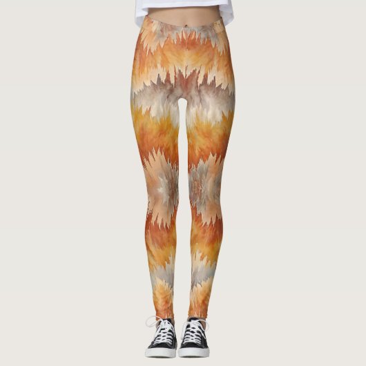 Pattern Tie Dye  Leggings (Voorkant)