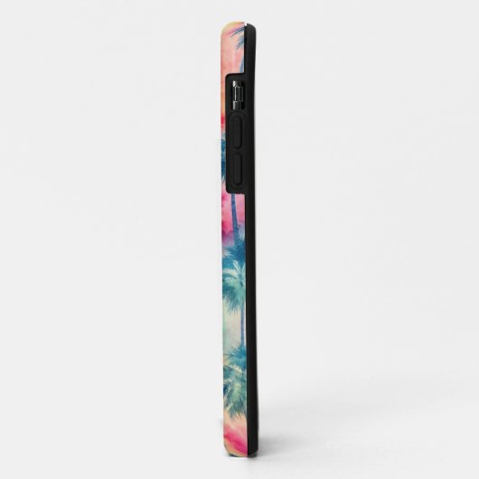 Pattern Tie Dye Palms Custon Case-Mate iPhone Case (Achterkant/links)