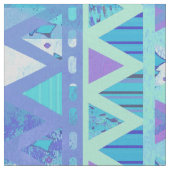 Pattern Tribal Aztec Chevron Light Pastel Fabric Stof (Close Up)