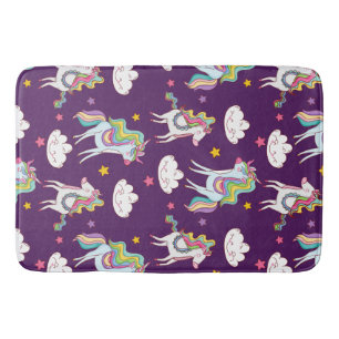Pattern Unicorn Funny Magic Horse Badmat